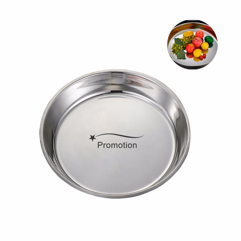 Stainless Steel Round Plate