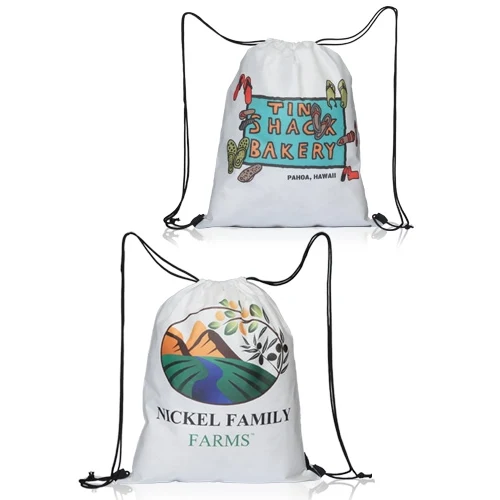 Full Color Non-Woven Drawstring Bag 1