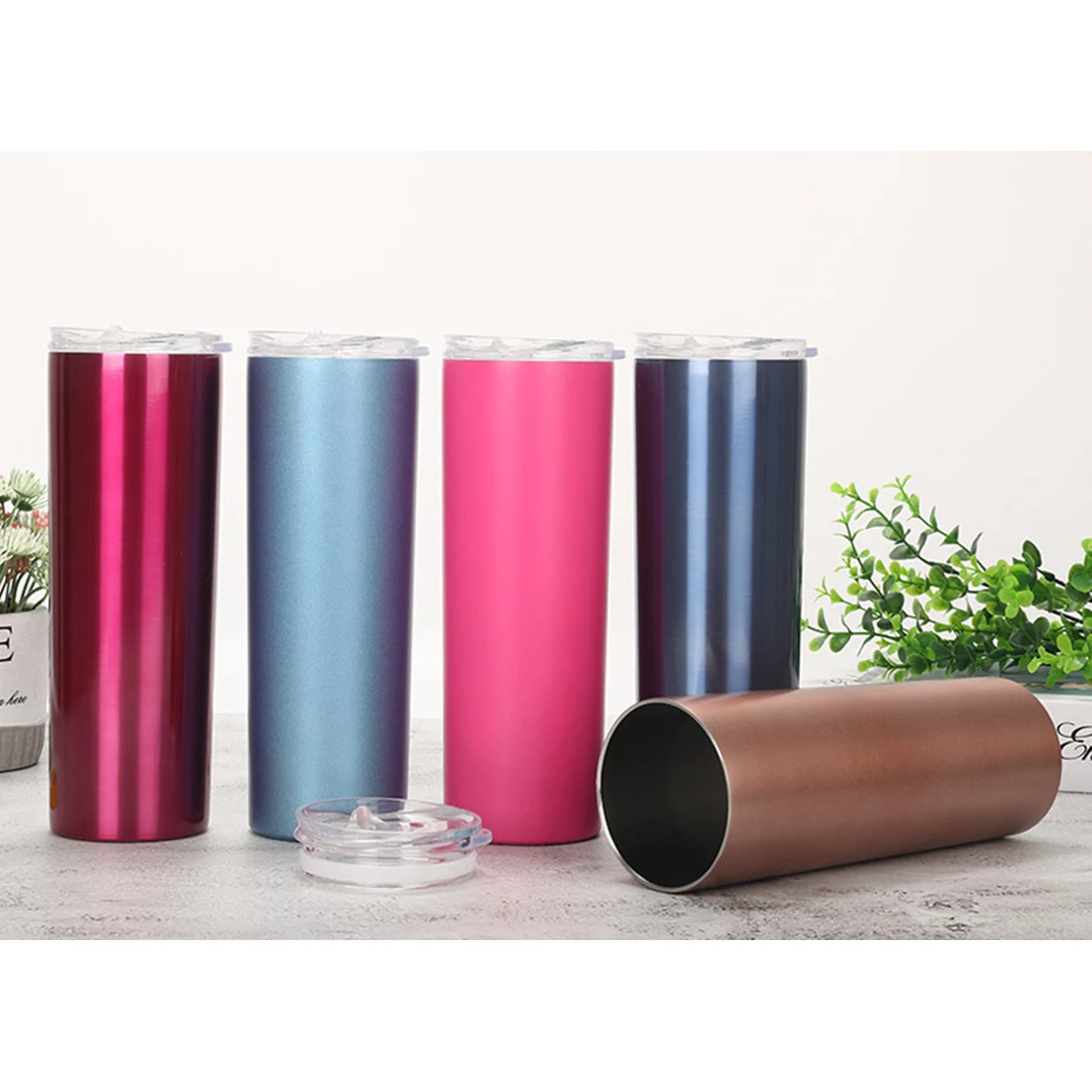 20OZ Stainless Steel Straight Body Insulation Cup 1