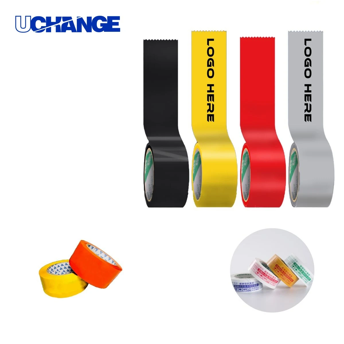 Clear BOPP Carton Sealing Tape 1