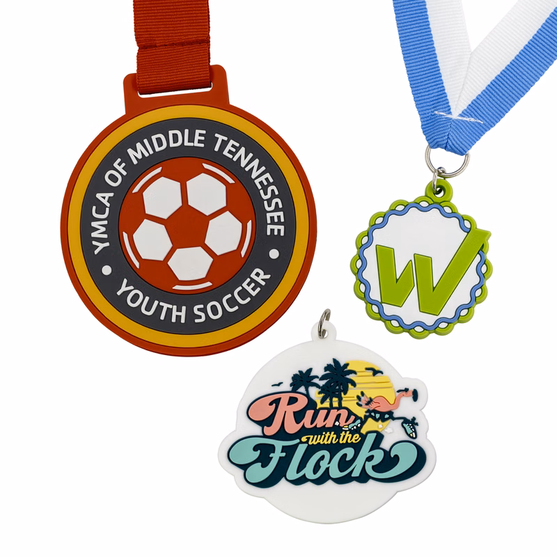 Custom Soft PVC Medals (2")