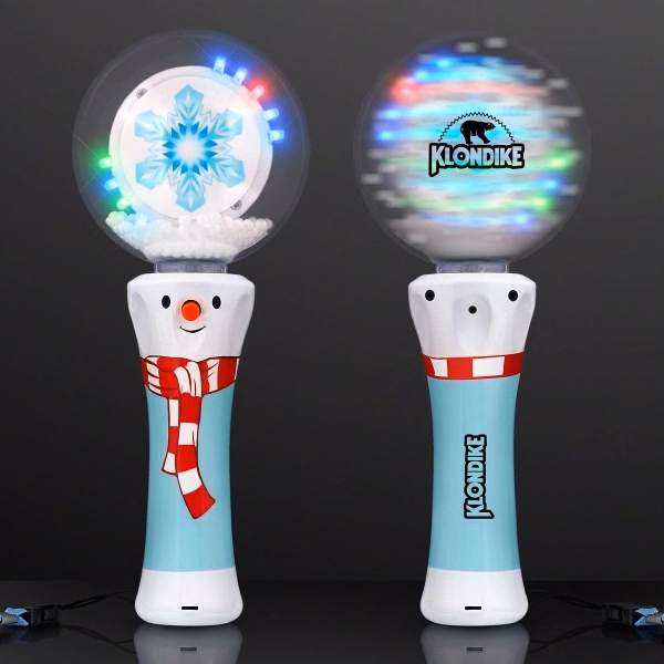 LED Winter Wonderland Snowflake Spinning Wand