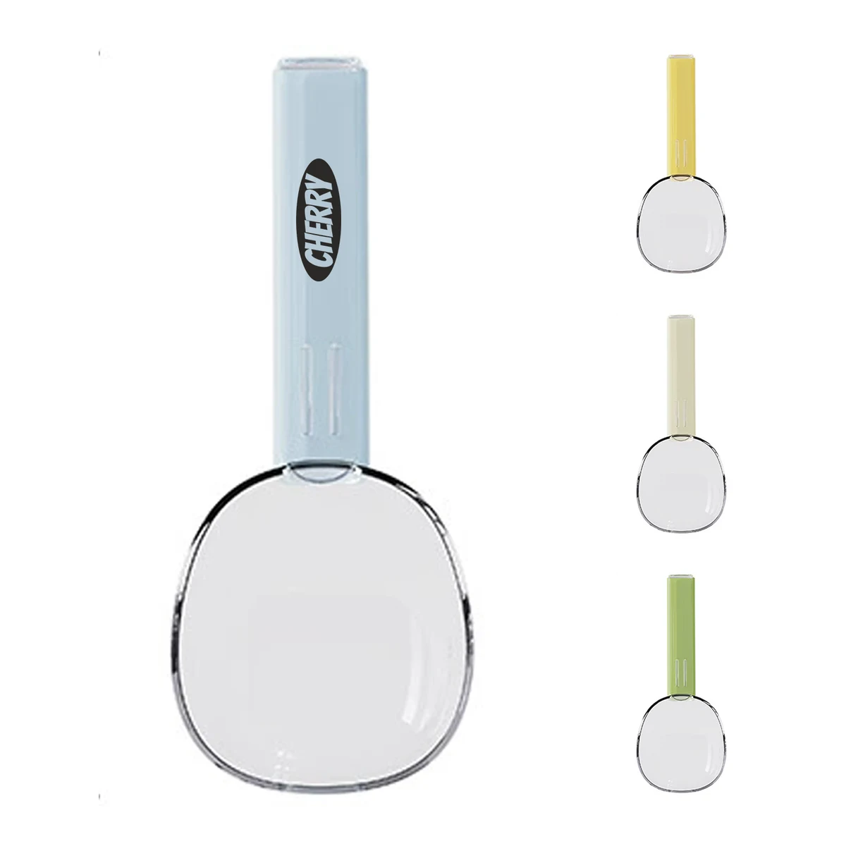 Plastic Measuring Food Spoon W/ Clip 1