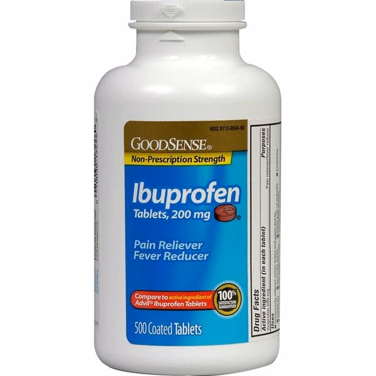 Ibuprofen Tablets - 200mg 500 Coated Tablets