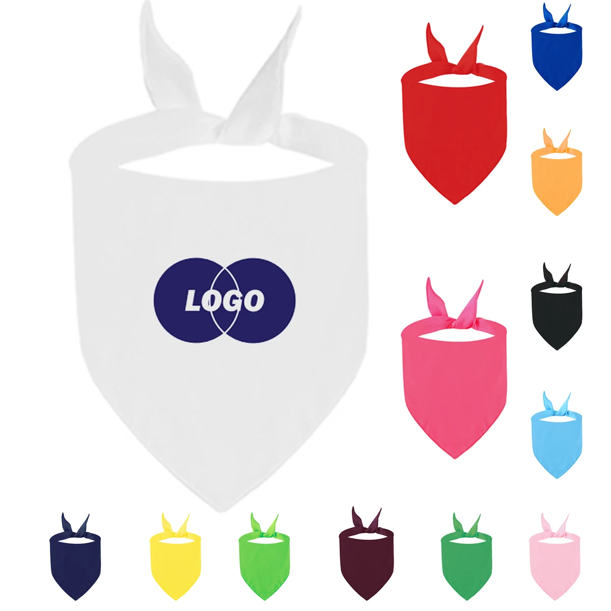 Breathable Cotton Pet Bandana 1