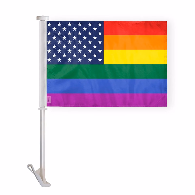 New Old Glory Premium Car Flag