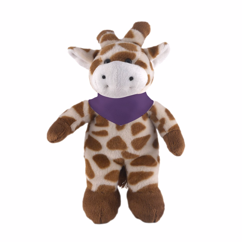 Soft Plush Stuffed Giraffe with Bandana