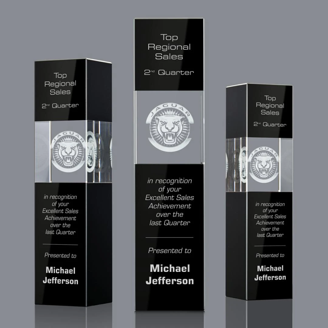 Araceli Tower 3D Award - Black 1
