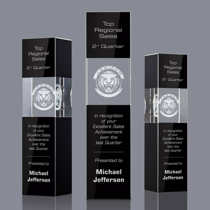 Araceli Tower 3D Award - Black