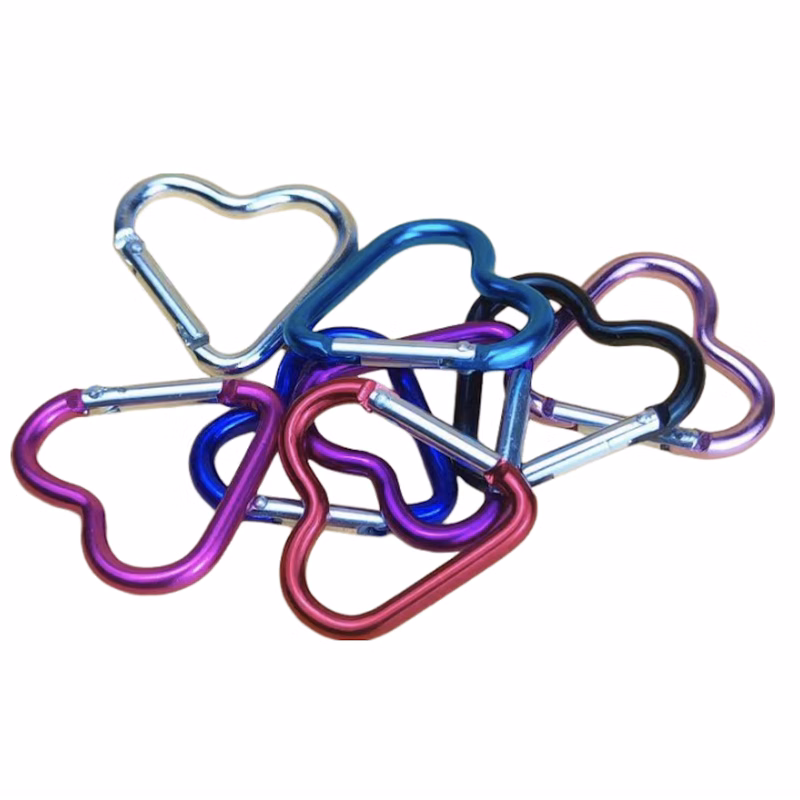 Heart Shaped Carabiner Clips