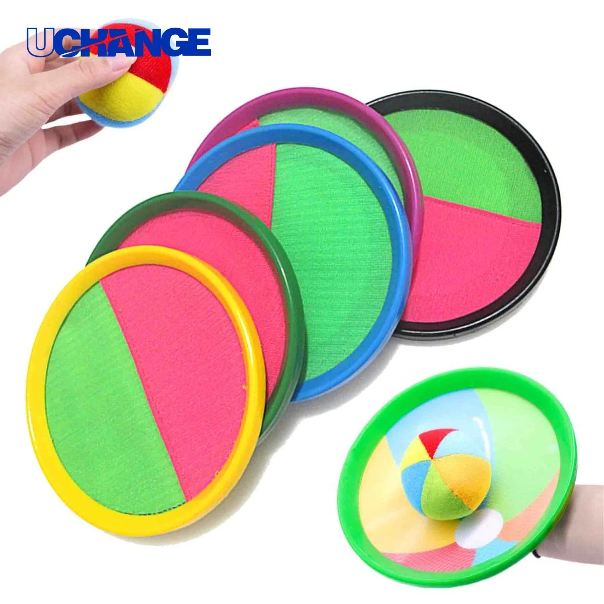 Paddle Catching Balls Game Set for Beach Play 1