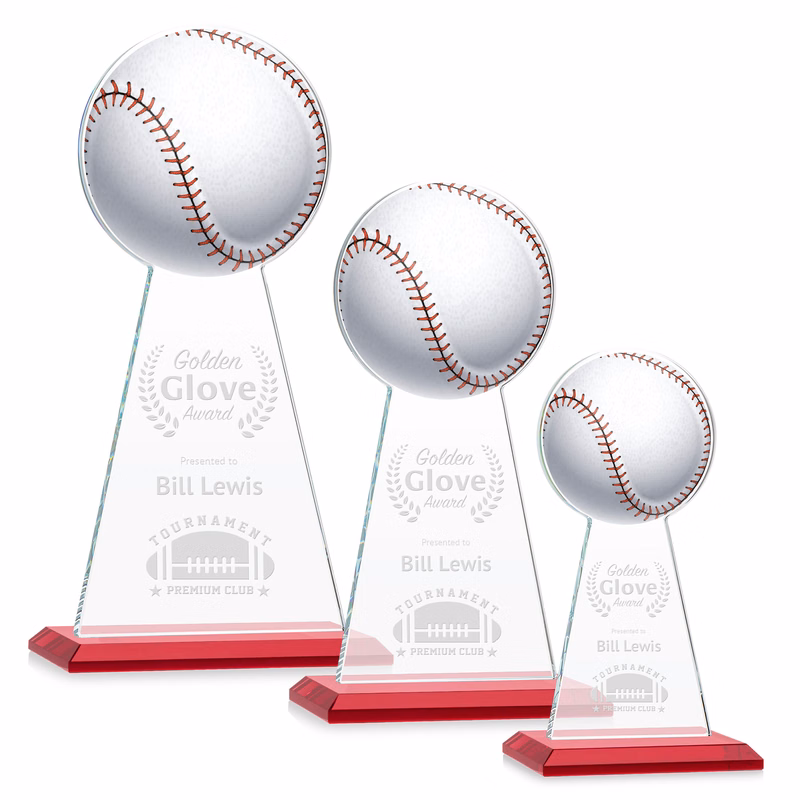 Edenwood Baseball Award - Red