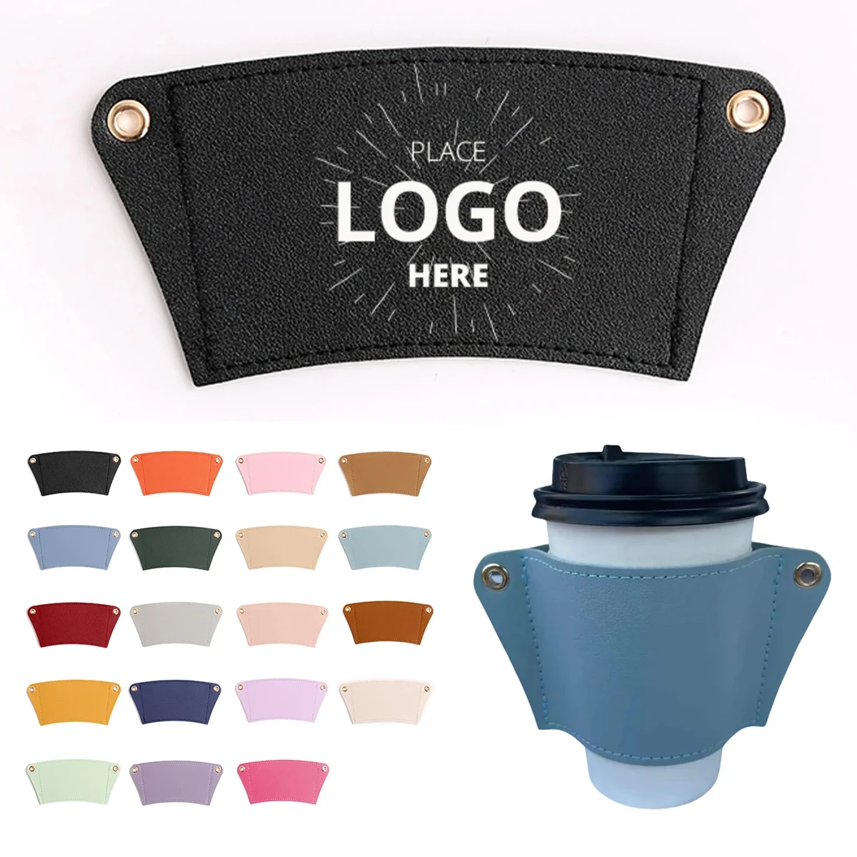PU Leather Cup Sleeve 1
