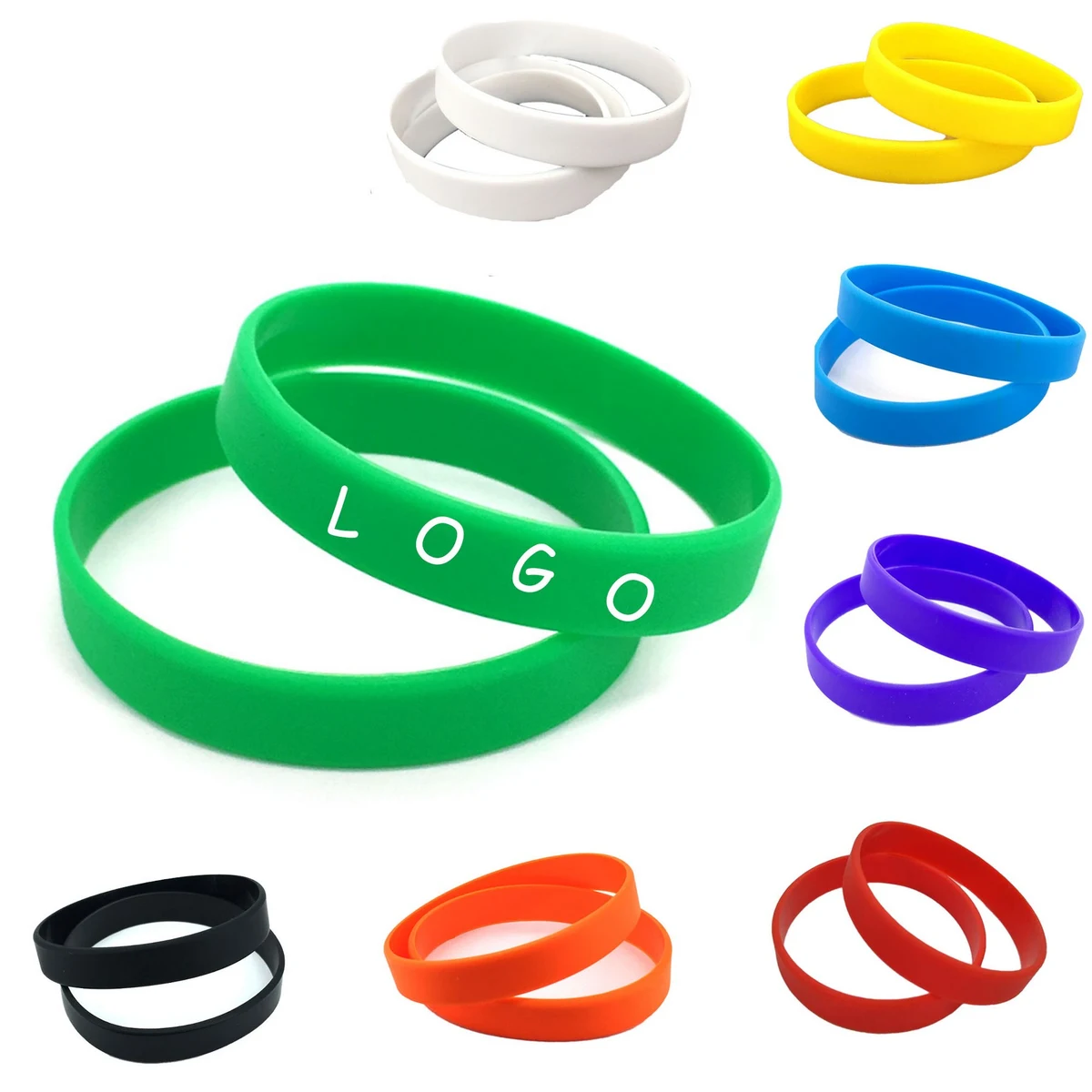 Custom Silicone Bracelet Wristband 1
