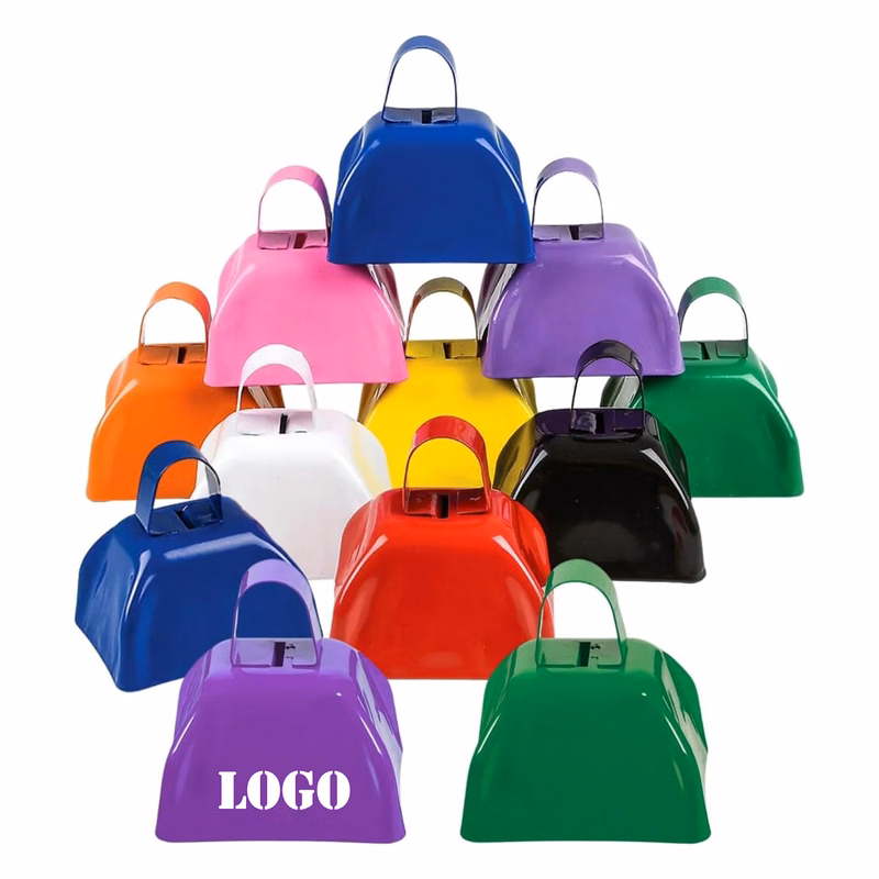 MOQ 50pcs 3" Metal Cowbell