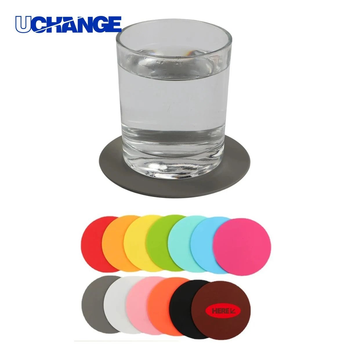 Silicone Cup Coaster Mat Antislip 1