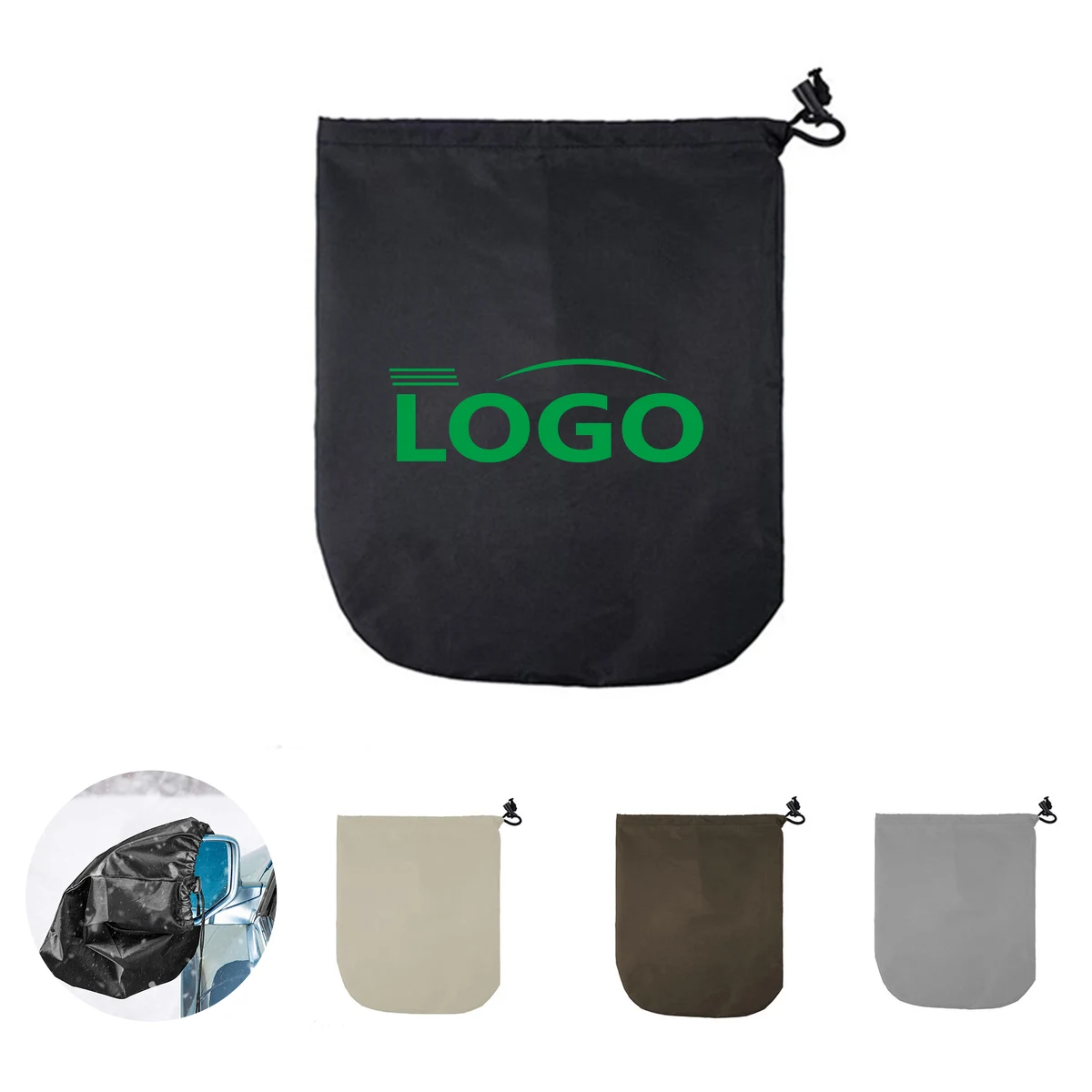 Protective Car Mirror Cover for Sun, Dust, and Snow 1