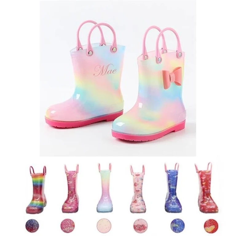 Toddler-Kids Waterproof Rain Boots 1