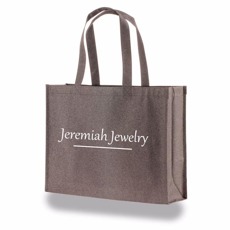 Showstopping Sparkle Glitter Bag - 17"x13"x5"