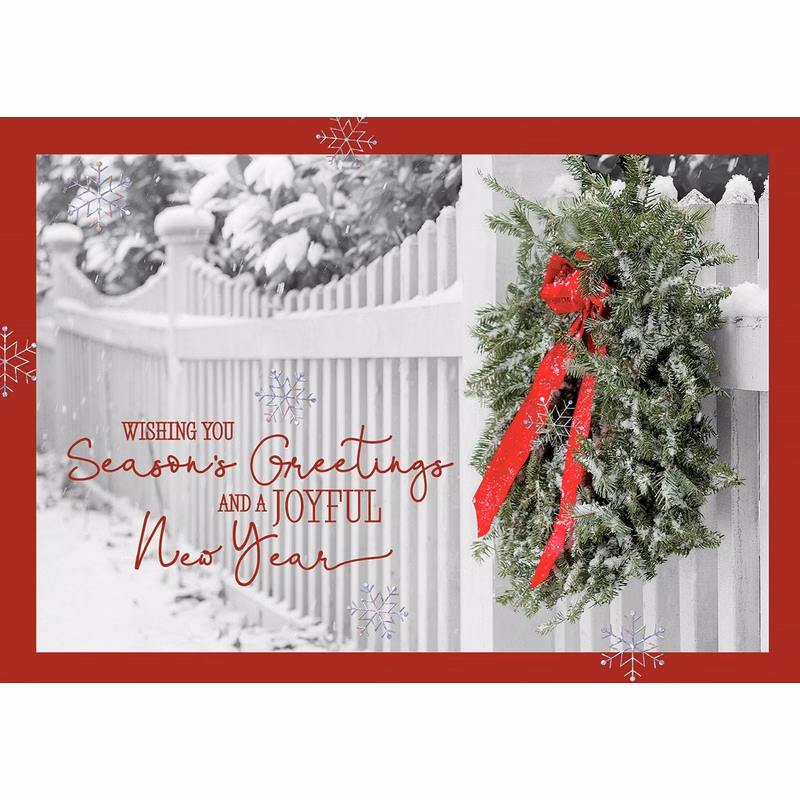 Garden Gate Holiday Cards
