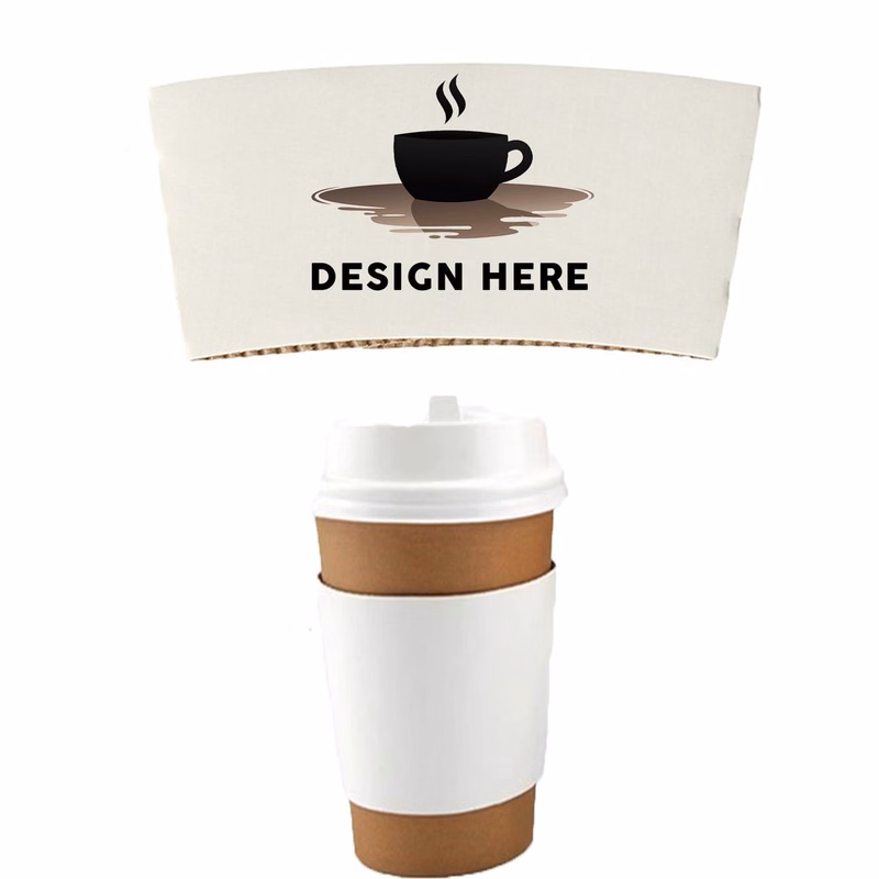 White Thermal Coffee Clutch Cover