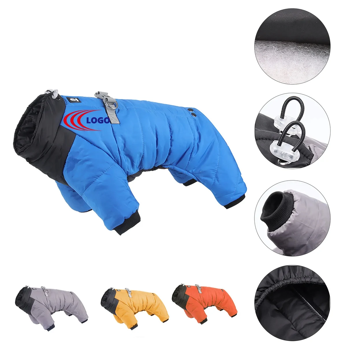 Cozy Winter Dog Coat Warm Jacket 1