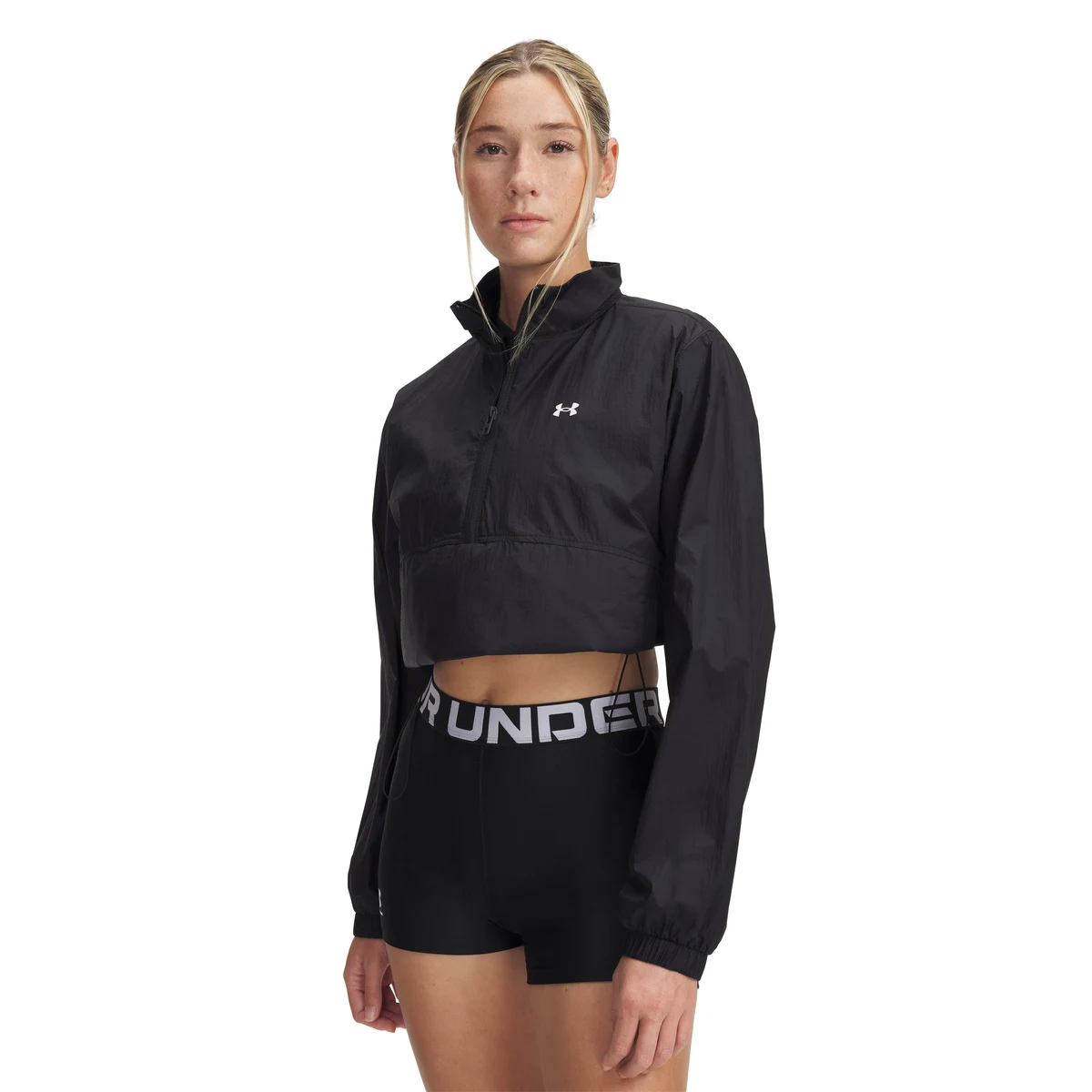 UA Rival Woven Women's Zip Anorak 1