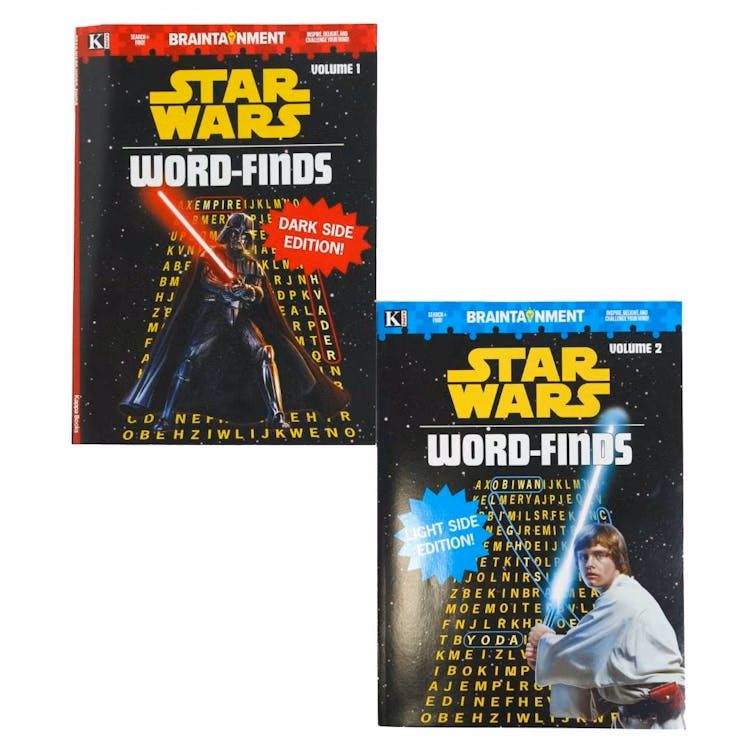 Star Wars Word Find Books - Two Titles