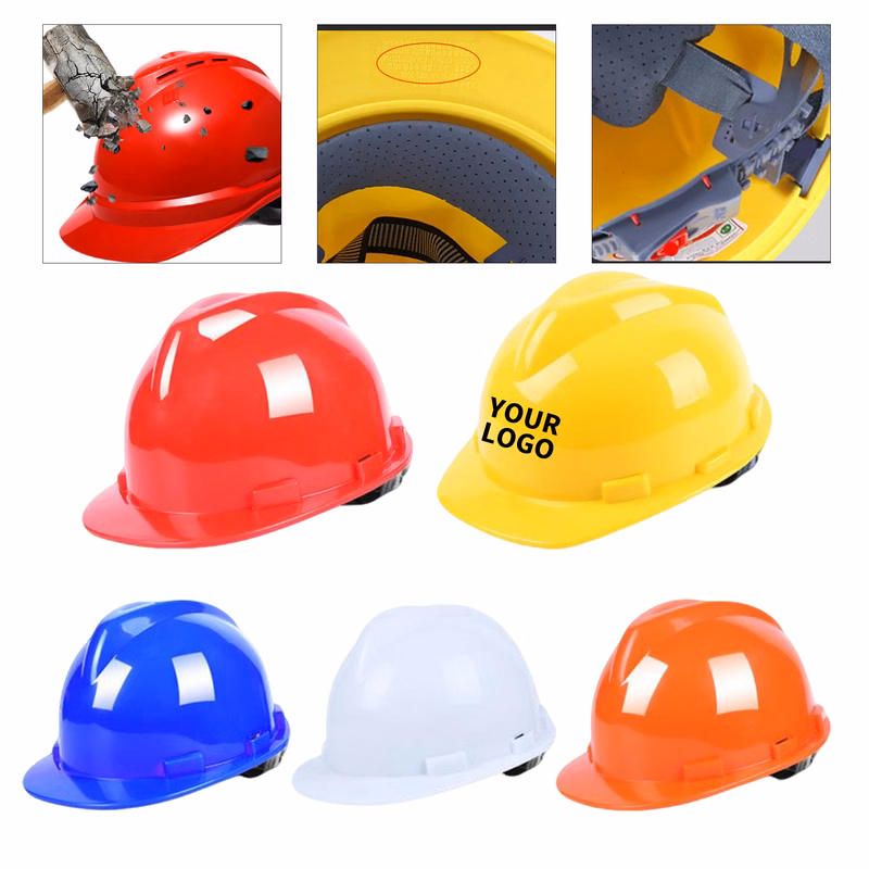 Adjustable Safety Helmet With V Shaped Suspension System