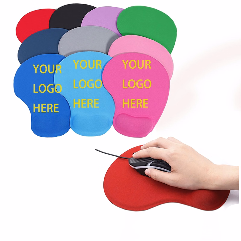 Ergonomic Mouse Pad With Gel Wrist Rest Support