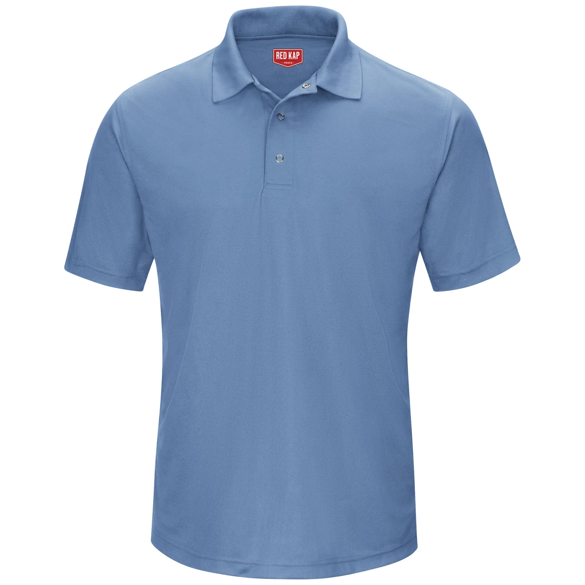 Red Kap® Men's Short Sleeve Performance Knit® Gripper-Front Polo 1