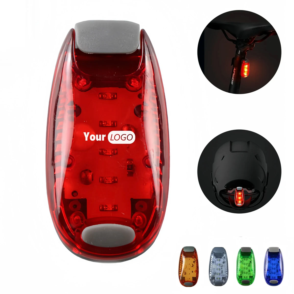 Plastic Night Warning Light Backpack 1