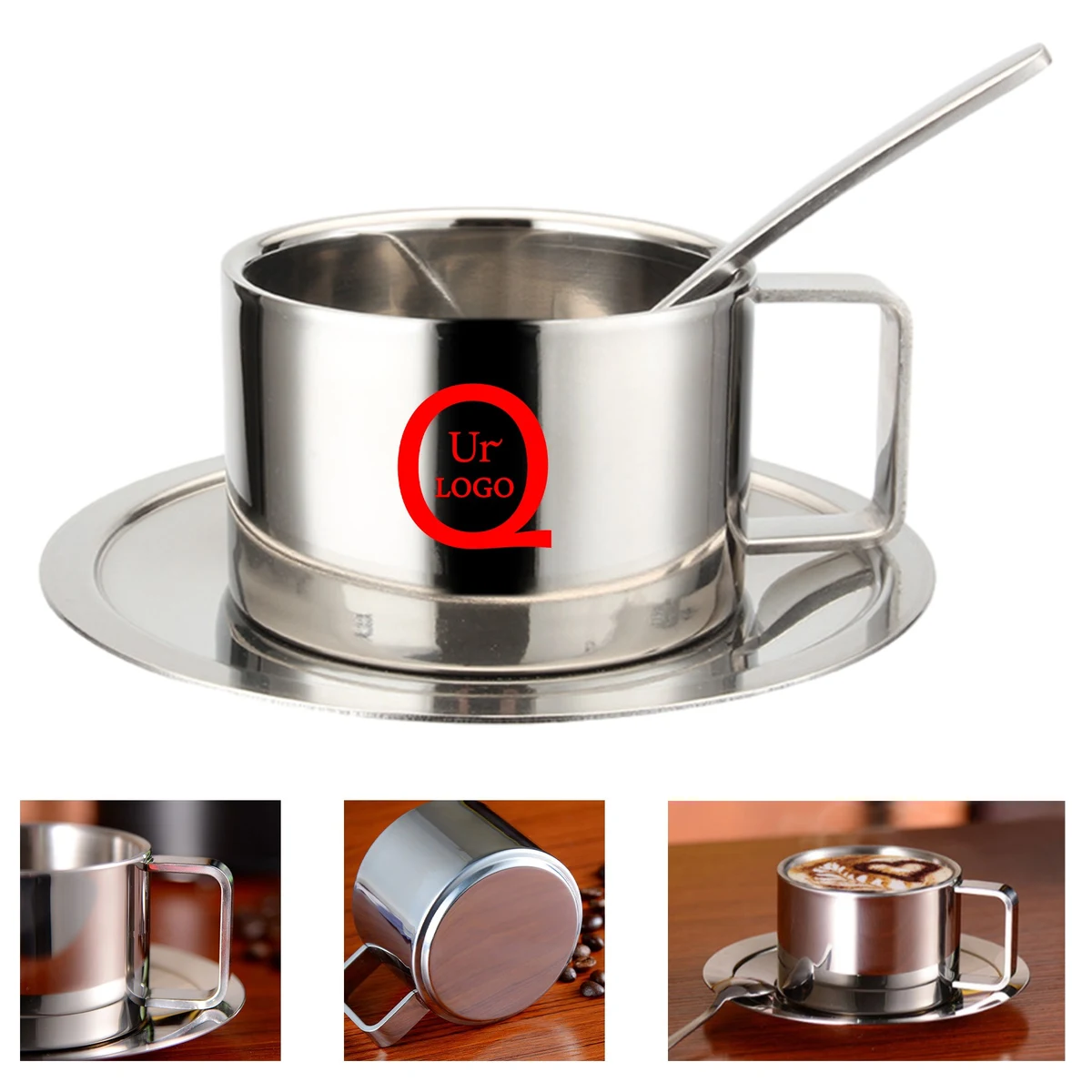 Coffee Cup Saucers Set 1