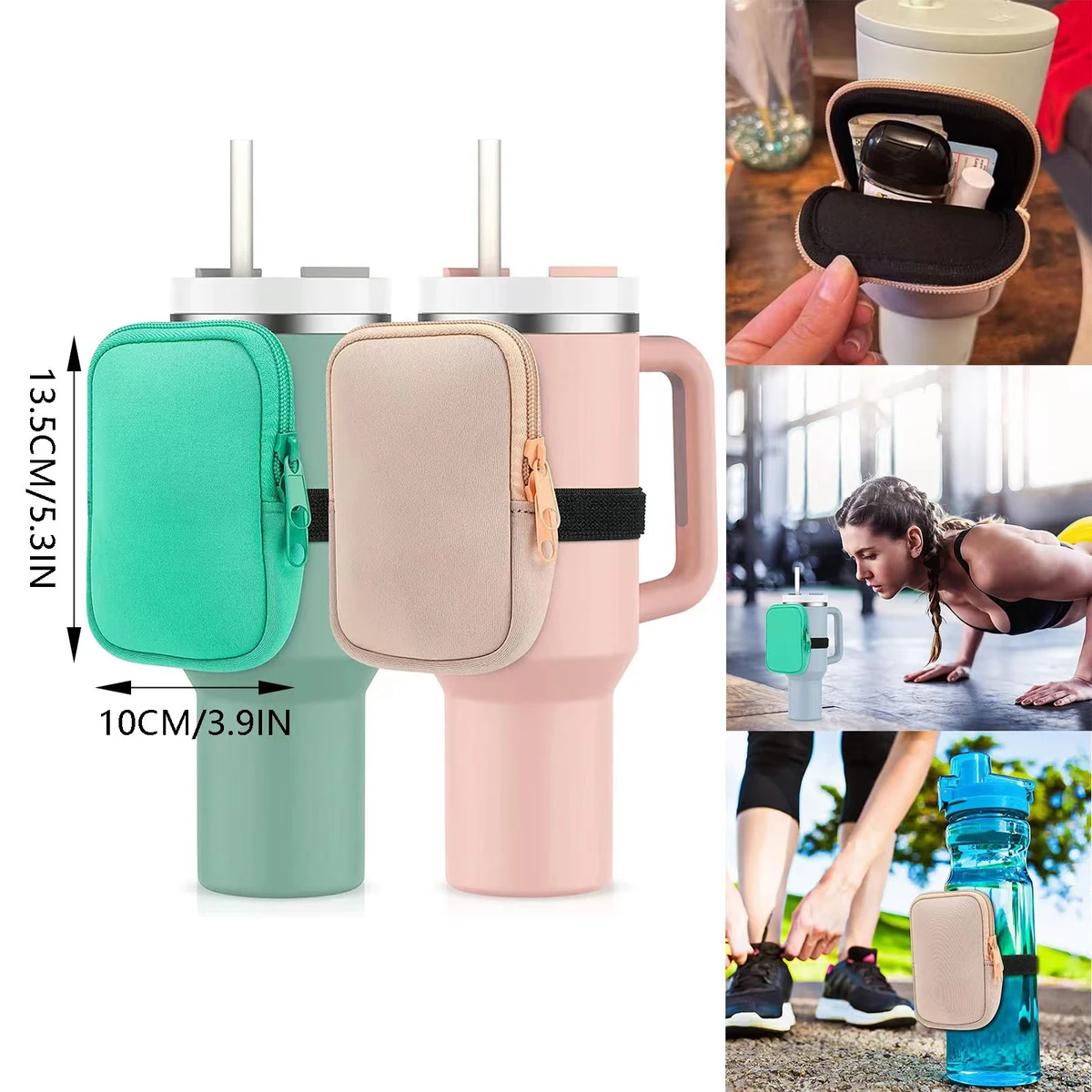 40OZ Neoprene Zippered Tumbler Pouch 1