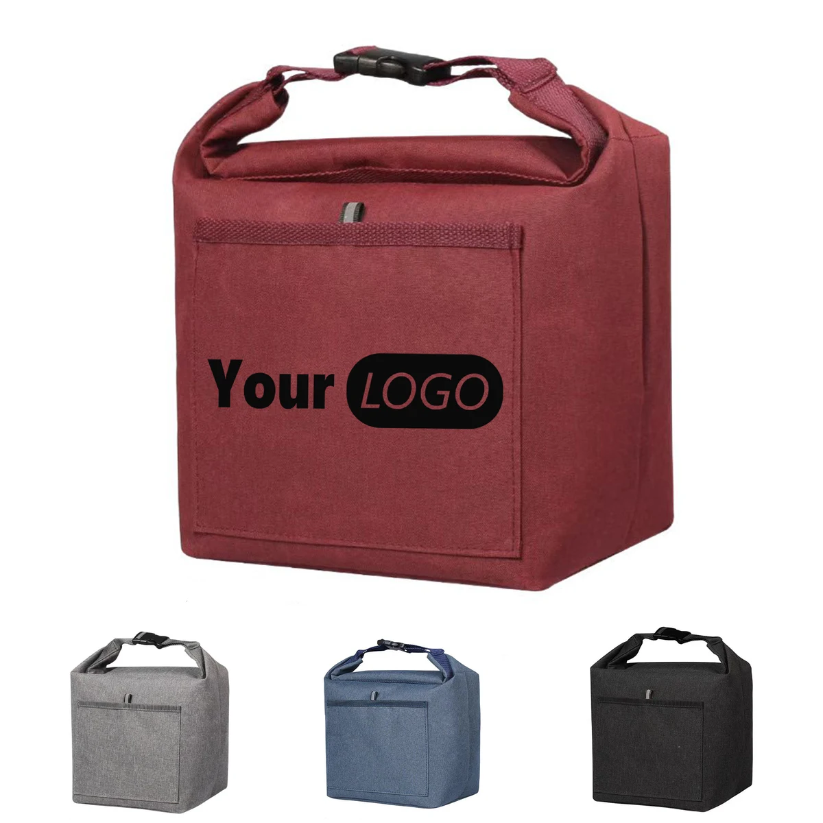 Oxford Fabric Thermal Lunch Tote Bag 1