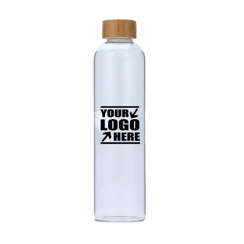 Clear Glass Bottles With Lids 33Oz