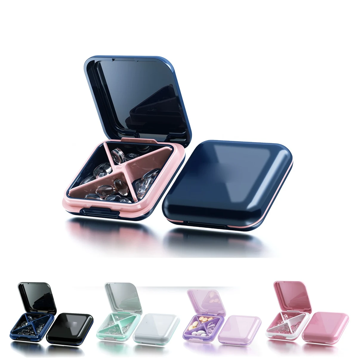 Portable Waterproof Travel Pill Organizer 1