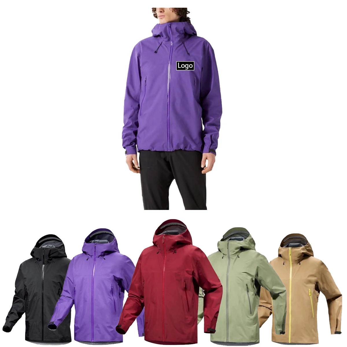 Outdoor Waterproof Rain Jacket 1