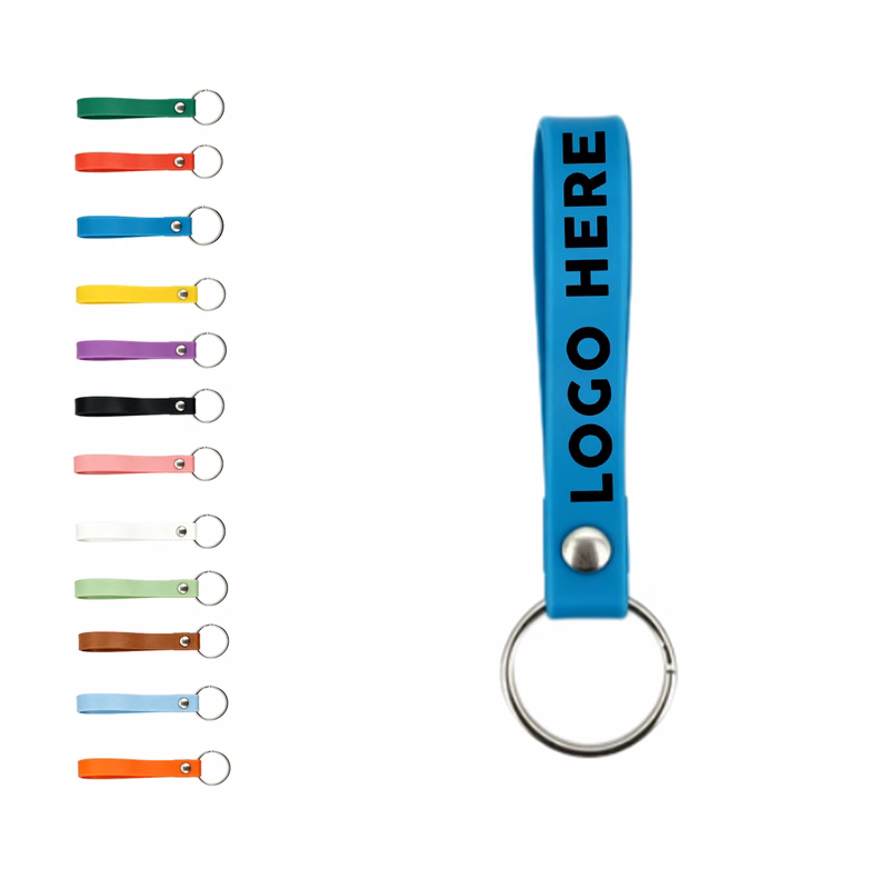 Silicone Strap Keyring