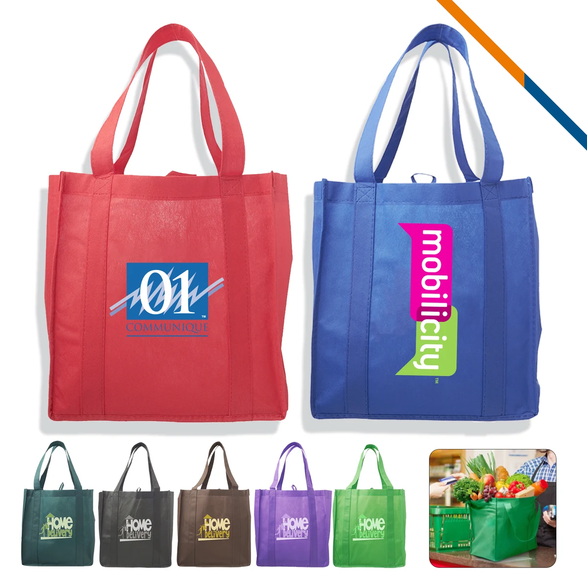 Ferris Grocery Tote Bag 1