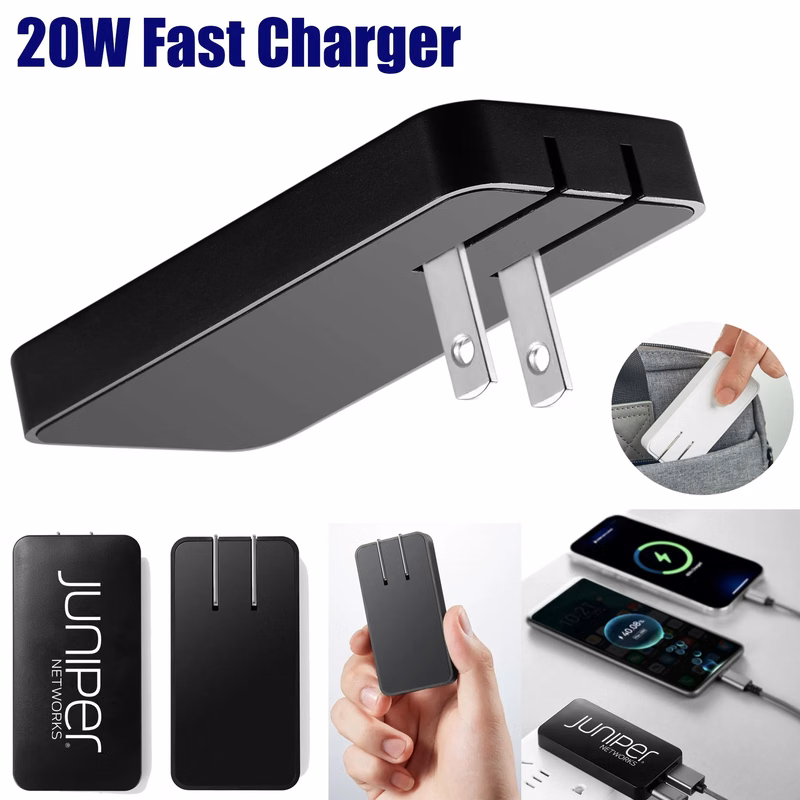 Fast Charging PD 20W Wall Charger with USB-A & USB-C Port