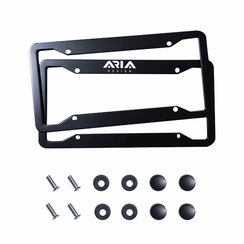 Custom Aluminum Alloy Car License Plate Frame