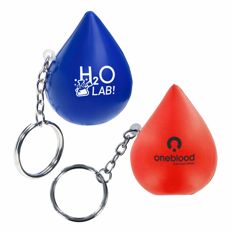 Droplet Stress Reliever Keychain