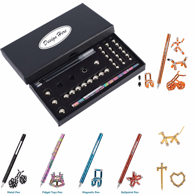 Multi-Function Magnetic Stress Relief Pen & Levitation Toy