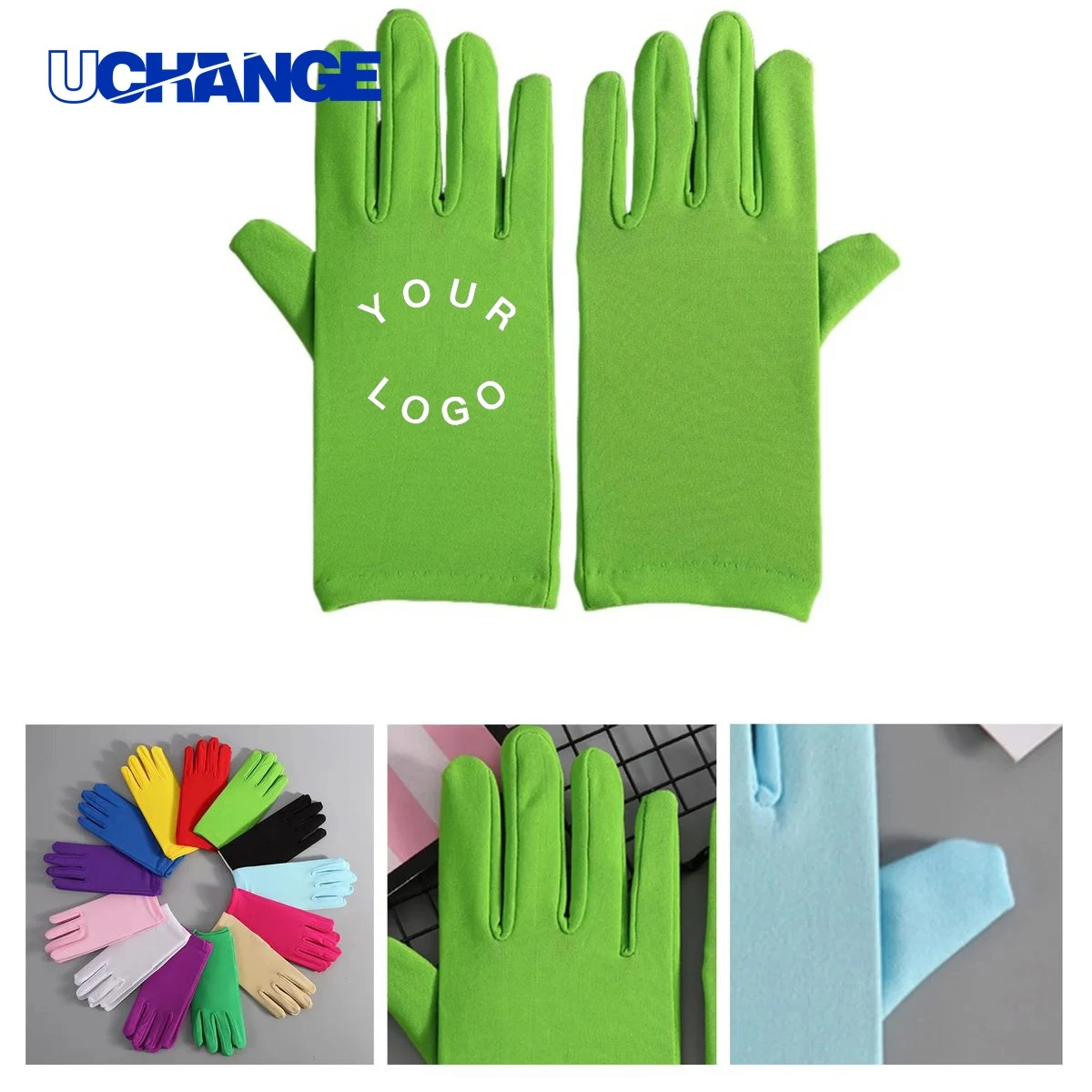 Polyester Wedding Etiquette Gloves Pair for Ceremonies 1