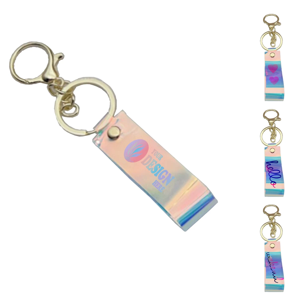 Colorful PVC Keychain 1