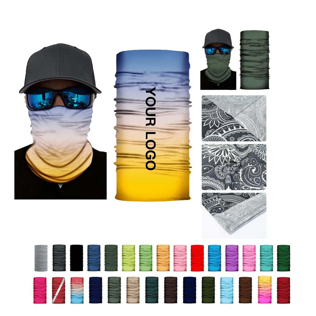 Seamless Neck Gaiter for Outdoor Sports and Protection 1