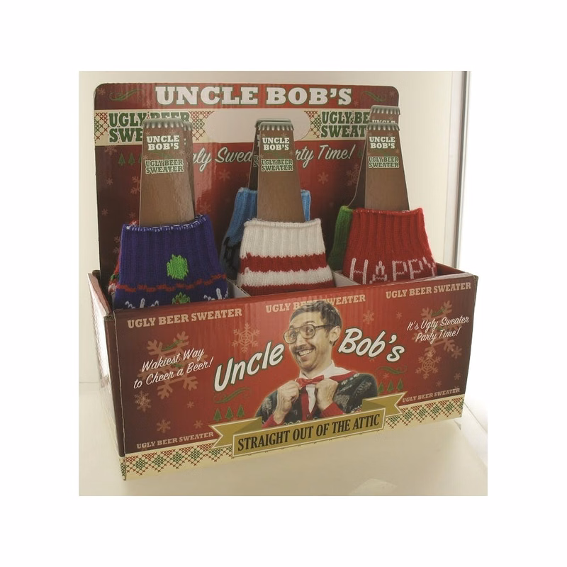 Uncle Bob's Ugly Beer Sweater Coozies