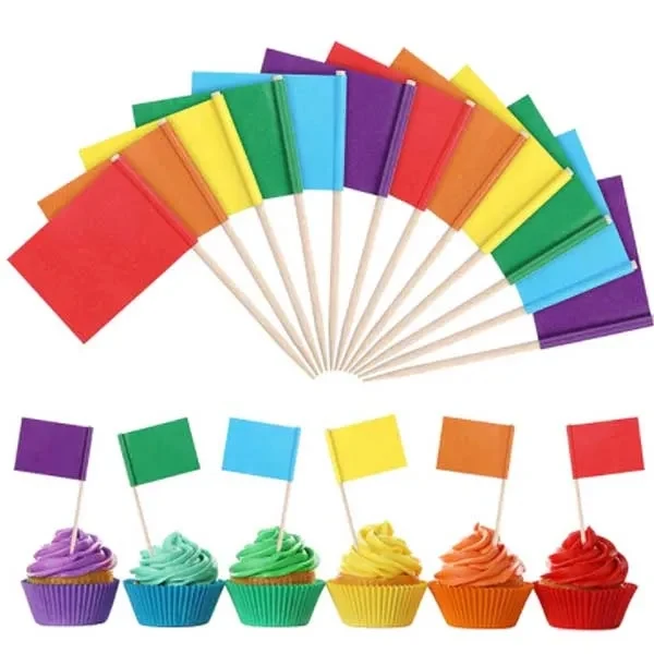 Cupcakes Toppers Party Decoration Toothpick Flag 1