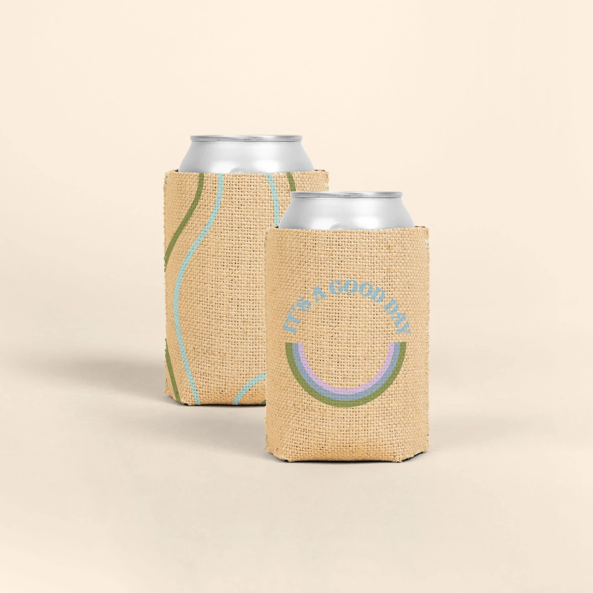 KOLDER KADDY - BURLAP NEOPRENE 1